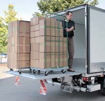 Hydraulic tail lifts
