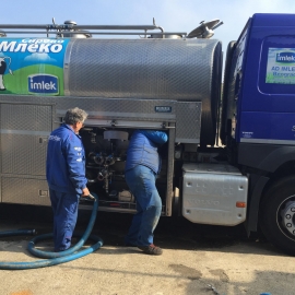 Tanks for the transport of raw milk Romex,Schwarte, Jansky..